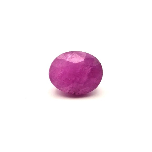 Jewelry - 6.38 CT Genuine Natural Red Ruby -Certified - Oval Cut Loose Gemstone Corundum